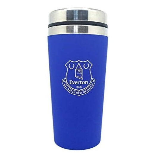 everton fc handless travel mug